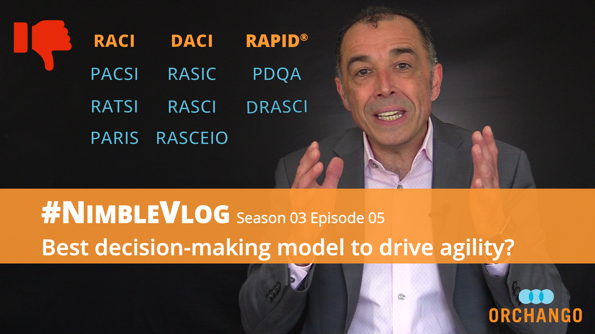 #NimbleVlog, Season 02 Episode 05: Best decision-making model to drive agility?